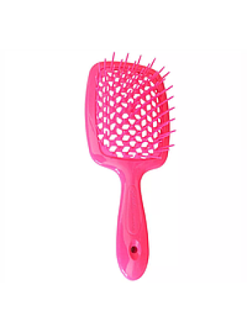 Janeke Расческа Superbrush The Original Italian Patent (неоновый розовый)