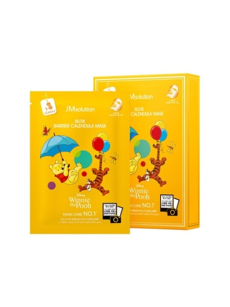 JMsolution Питательная тканевая маска с календулой Disney Collection Selfie Barrier Calendula Mask