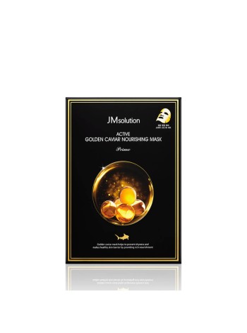 JM Solution Увлажняющая маска с икрой active golden Caviar Nourishing mask 