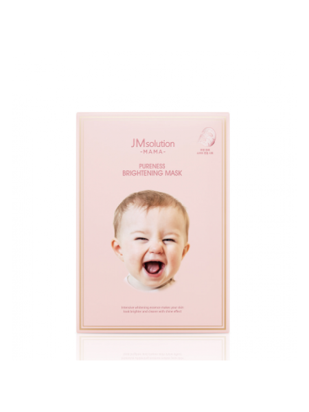 JM Solution Гипоаллергенная тканевая маска для сияния кожи MAMA Pureness brightning mask