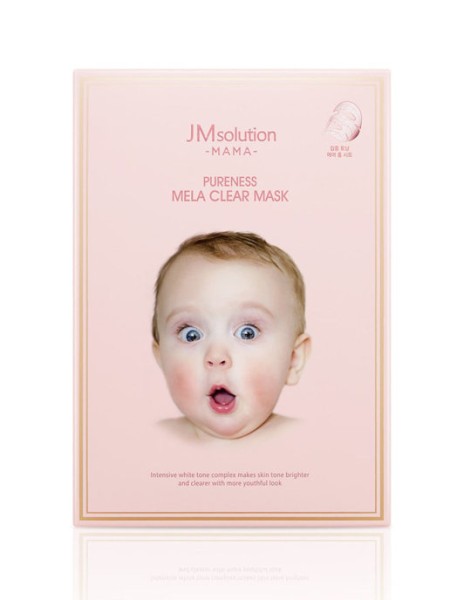 JM Solution Маска для выравнивания тона кожи для более яркого и четкоmama  Pureness Mela Clear Mask