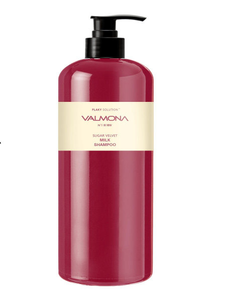 VALMONA Шампунь для волос "Ягоды" Sugar Velvet Milk Shampoo 480мл