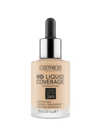 CATRICE Основа тональная HD Liquid Coverage Foundation 005 Ivory Beige