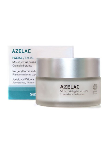 SESDERMA Увлажняющий крем для лица Azelac Moisturizing Cream, 50 мл