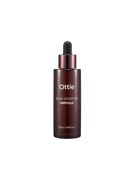 OTTIE МИНИ Сыворотка для лица с экстрактом черной улитки BLACK SIGNATURE AMPOULE 13 мл.