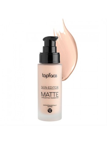 TOPFACE Тональная основа матовая 002 Skin Editor Matte Foundation SPF 20 , 32мл