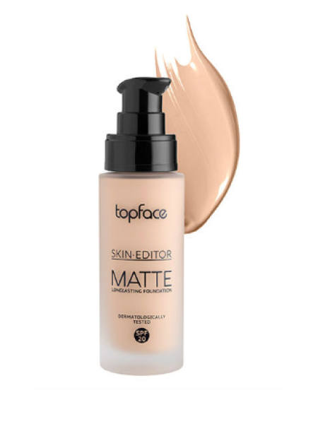 TOPFACE Тональная основа матовая 006 Skin Editor Matte Foundation SPF 20 , 32 мл