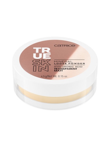 CATRICE Рассыпчатая пудра True Skin Mineral Loose Powder 010 Transparent Matt