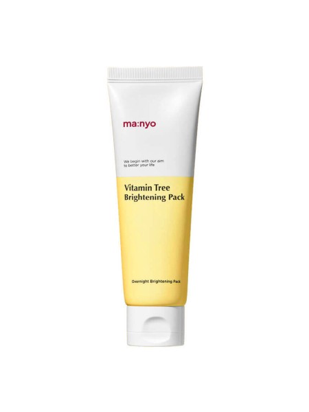 MANYO Осветляющая ночная маска с витаминами и медом VITAMIN TREE BRIGHTENING PACK 75 мл.