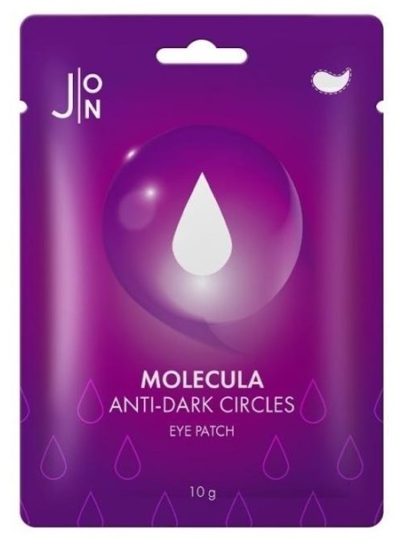 J:ON Тканевые патчи для век осветляющие Molecula Anti-Dark Circles Eye Patch , 12г