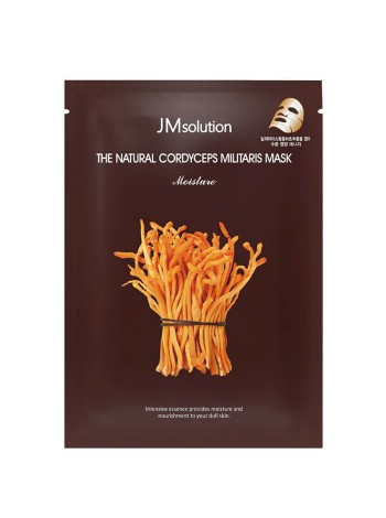 JMsolution Увлажняющая антиоксидантная маска с кордицепсом The Natural Cordyceps Mask Moisture