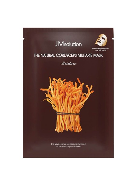 JMsolution Увлажняющая антиоксидантная маска с кордицепсом The Natural Cordyceps Mask Moisture