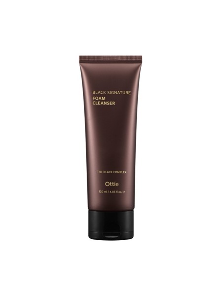 Ottie Пенка с муцином улитки Black Signature Foam Cleanser 120мл