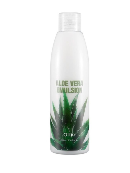 Ottie Успокаивающая эмульсия с тремя видами алоэ Aloe Vera Emulsion 200мл