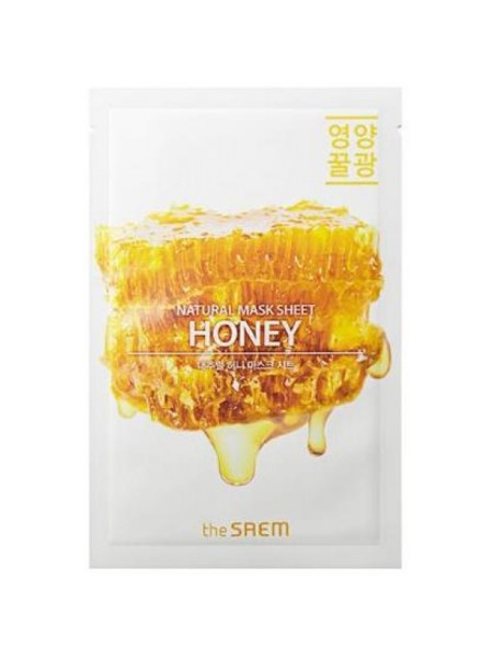 The Saem Тканевая маска с экстрактом меда - Natural Honey Mask Sheet 21 мл