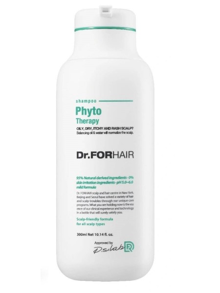 DR.FORHAIR Шампунь фито-терапия для тонких волос Phyto Therapy Shampoo 300 мл