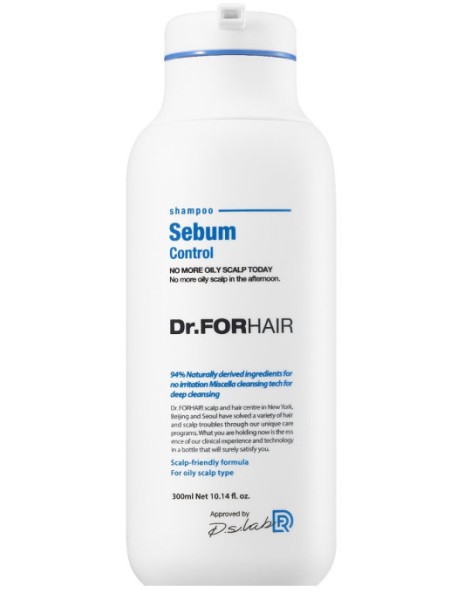 DR.FORHAIR Шампунь для жирных волос Sebum Control Shampoo 300 мл