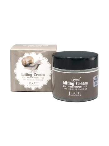 JIGOTT Лифтинг-крем с экстрактом слизи улитки Snail Lifting Crea Snail extract