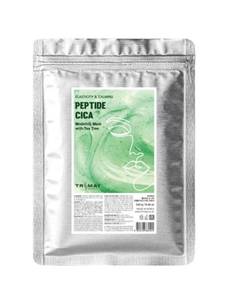 TRIMAY Альгинатная маска Peptide&Cica Modeling Mask With Tea Tree 240 гр.