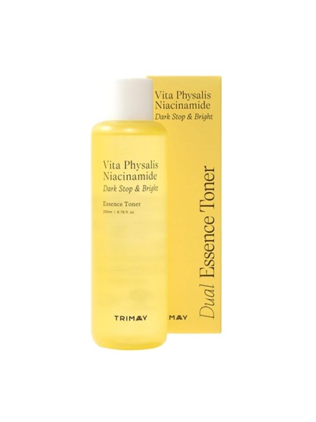 Trimay Осветляющая тонер-эссенция для лица Vita Physalis Niacinamide Dark Stop & Bright Toner 200мл