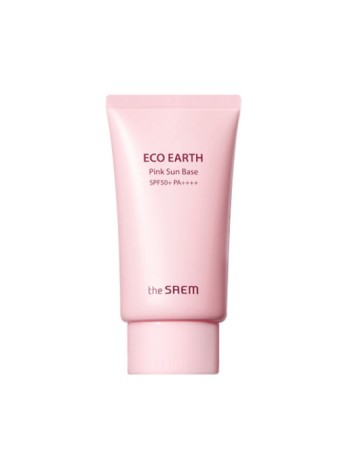 The saem Eco earth pink sun cream spf 50 солнцезащитный крем 50мл 