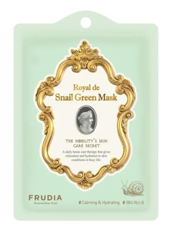 FRUDIA Маска тканевая омолаживающая с экстрактом улитки ROYAL DE SNAIL GREEN MASK 20 мл.