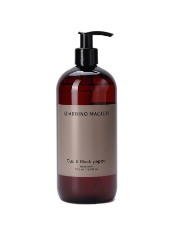 GIARDINO MAGICO Жидкое мыло для рук Oud & Black pepper (500 мл)