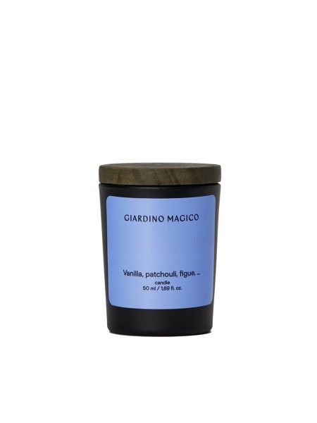 GIARDINO MAGICO Парфюмированная свеча (в коробке) Vanilla, patchouli, figue 50мл 