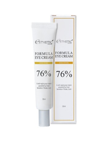 ESTHETIC HOUSE Крем для кожи вокруг глаз Formula Eye Cream Gold Snail 30мл