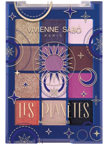 Vivienne Sabo Палетка теней Eyeshadow Palette Les planetes 9,6г