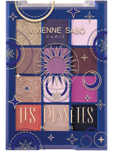 Vivienne Sabo Палетка теней Eyeshadow Palette Les planetes 9,6г