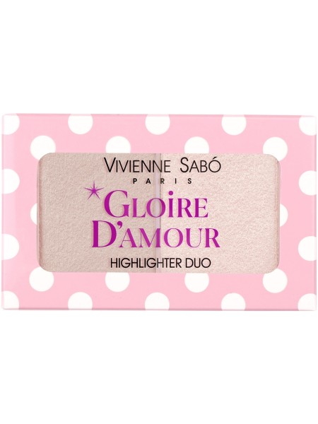 Vivienne Sabo Палетка хайлайтеров Glorie damour 02