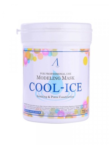 ANSKIN Альгинатная успокаивающая маска Cool-Ice Modeling Mask 240 г банка