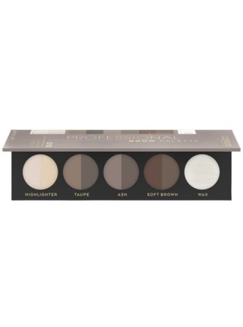 CATRICE Палетка для макияжа бровей Professional Brow Palette 10 Light To Medium