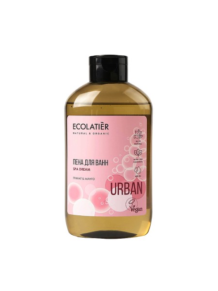 Ecolatier Urban Пена для ванн Гранат&Манго 600 мл