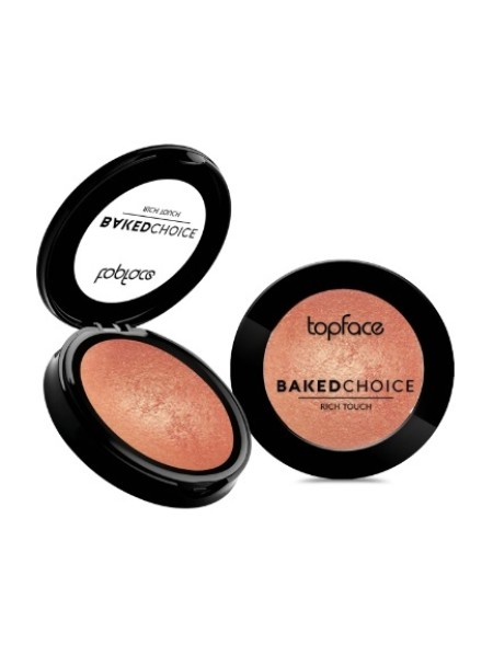 TOPFACE Румяна запеченные 004 BAKED CHOICE RICH TOUCH Blush On   5г																														