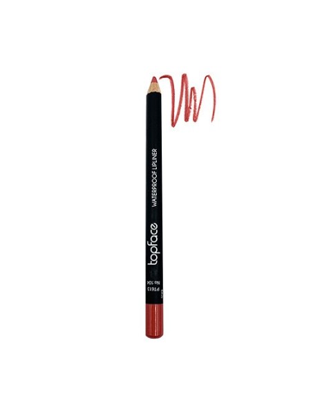 TOPFACE Карандаш для губ WATERPROOF LIPLINER №104																														