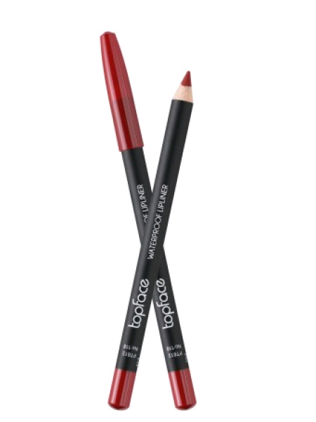 TOPFACE Карандаш для губ WATERPROOF LIPLINER №118																														