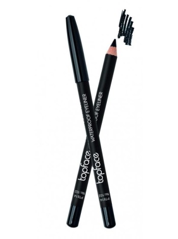 TOPFACE Карандаш для глаз WATERPROOF EYELINER №102																														