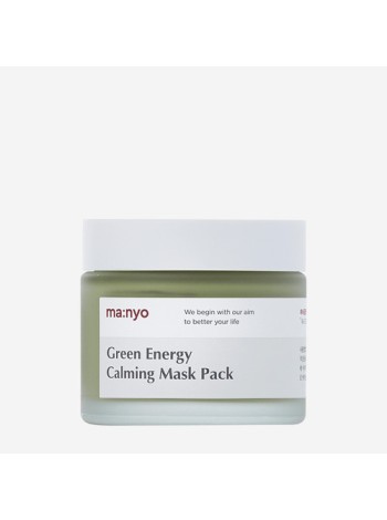 MANYO Маска для лица с экстрактом зеленого чая GREEN ENERGY CALMING MASK PACK  75 мл