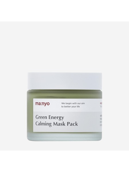 MANYO Маска для лица с экстрактом зеленого чая GREEN ENERGY CALMING MASK PACK  75 мл