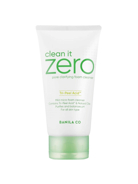 Banila Co Очищающая пенка для проблемной кожи Foam Cleanser Clean It Zero Pore Clarifying  150 мл