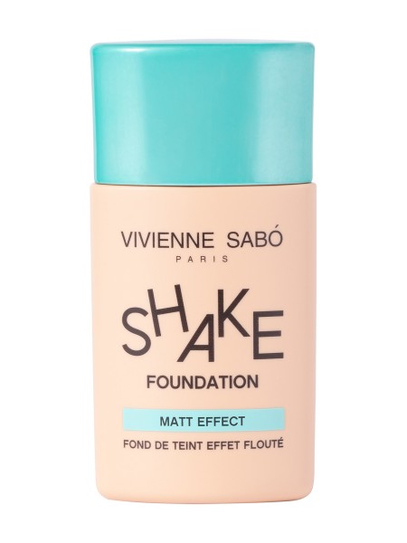 Vivienne Sabo Тональный крем-флюид матирующий Shake 01 светло-бежевый