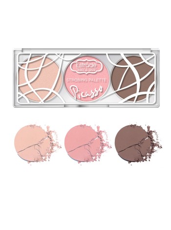 ESTRADE Палетка Для Стробинга 502 Холодная Strobing palette Picasso 9,4 г