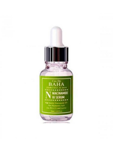 COS DE BAHA Сыворотка противовоспалительная для жирной кожи Niacinamide 10 serum (N) 30 мл