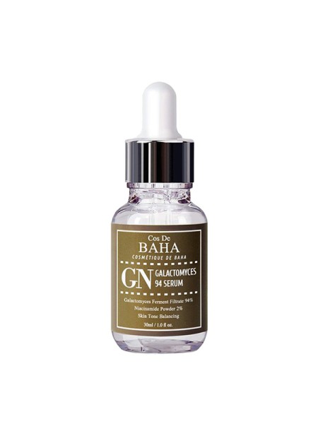 COS DE BAHA Сыворотка для сияния кожи с галактомисисом и ниацинамидом GN Galactomyces 94 Serum