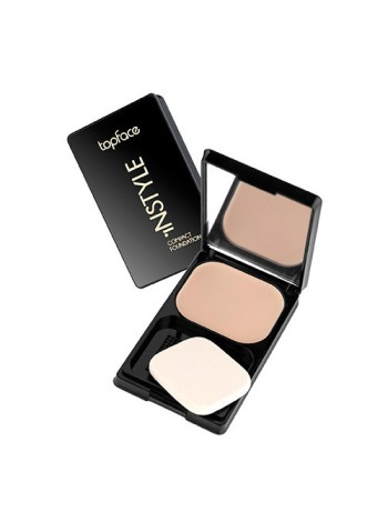 TOPFACE Пудра кремовая для лица Instyle Compact Foundation 001 8г
