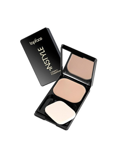 TOPFACE Пудра кремовая для лица Instyle Compact Foundation 001 8г