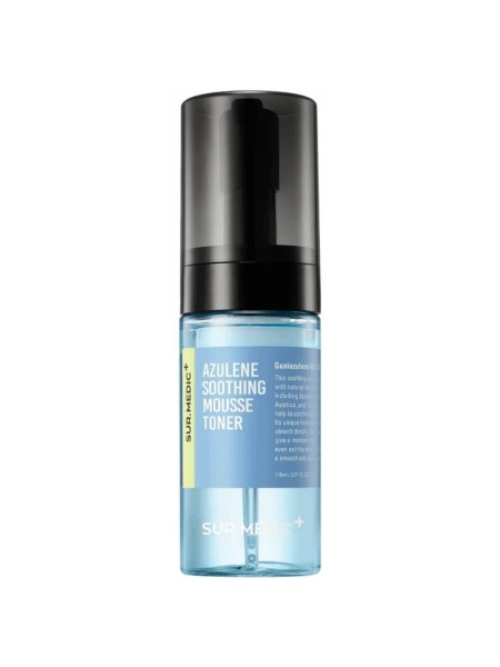 SUR.MEDIC+ Успокаивающий тонер-мусс с азуленом Azulene Soothing Mousse Toner 110мл