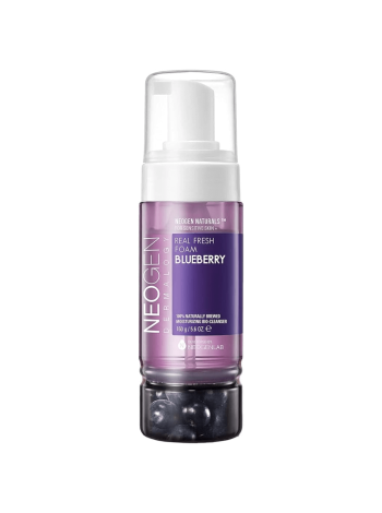 Neogen Увлажняющая кислородная пенка Dermalogy Real Fresh Foam Cleanser Blueberry 160гр